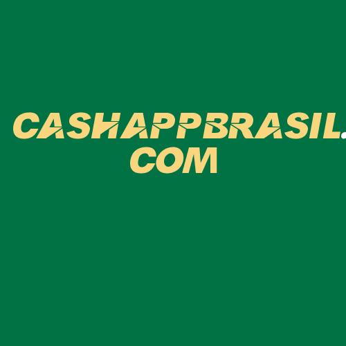 Logo da CASHAPPBRASIL